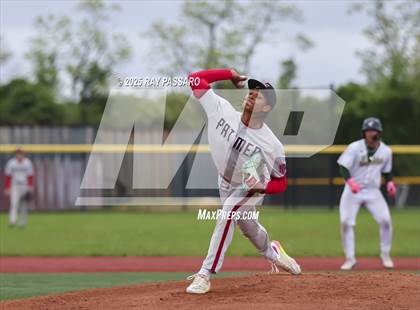 Thumbnail 2 in Patchogue-Medford vs Longwood (NYSPHSAA AAA Round 2) photogallery.
