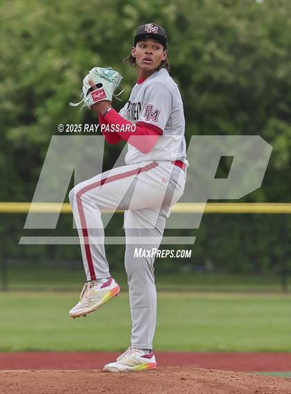 Thumbnail 3 in Patchogue-Medford vs Longwood (NYSPHSAA AAA Round 2) photogallery.