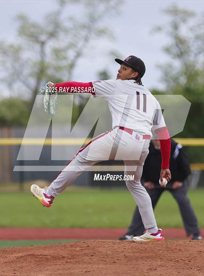 Thumbnail 3 in Patchogue-Medford vs Longwood (NYSPHSAA AAA Round 2) photogallery.
