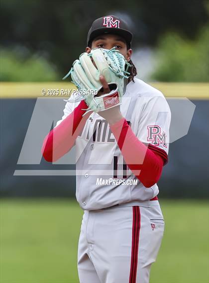 Thumbnail 2 in Patchogue-Medford vs Longwood (NYSPHSAA AAA Round 2) photogallery.