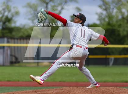 Thumbnail 2 in Patchogue-Medford vs Longwood (NYSPHSAA AAA Round 2) photogallery.
