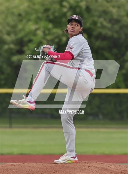 Thumbnail 3 in Patchogue-Medford vs Longwood (NYSPHSAA AAA Round 2) photogallery.