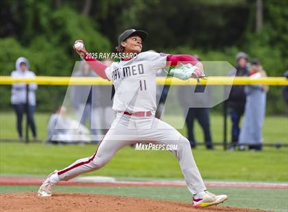 Thumbnail 2 in Patchogue-Medford vs Longwood (NYSPHSAA AAA Round 2) photogallery.