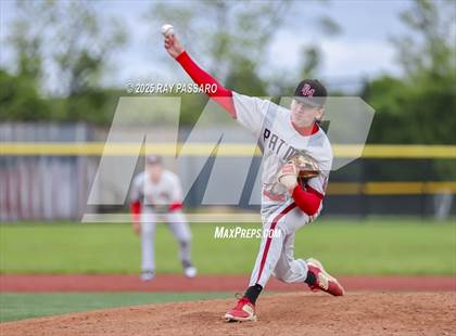 Thumbnail 1 in Patchogue-Medford vs Longwood (NYSPHSAA AAA Round 2) photogallery.
