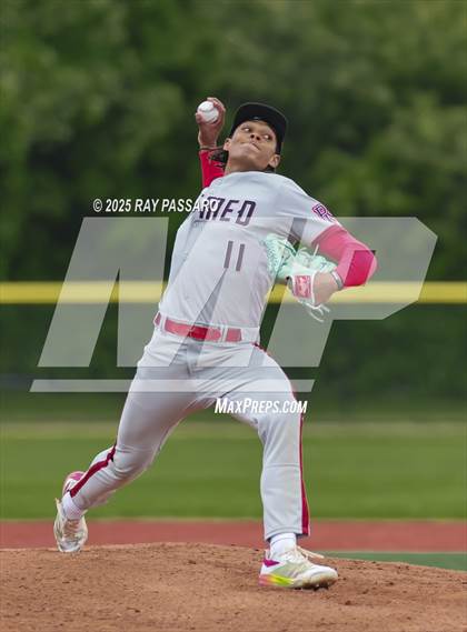 Thumbnail 1 in Patchogue-Medford vs Longwood (NYSPHSAA AAA Round 2) photogallery.