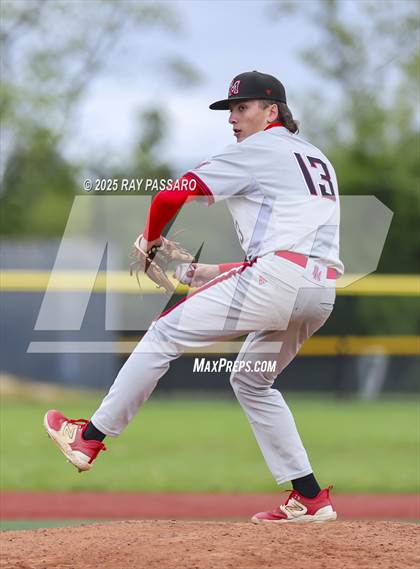 Thumbnail 2 in Patchogue-Medford vs Longwood (NYSPHSAA AAA Round 2) photogallery.