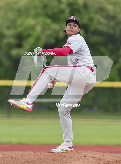 Thumbnail 2 in Patchogue-Medford vs Longwood (NYSPHSAA AAA Round 2) photogallery.