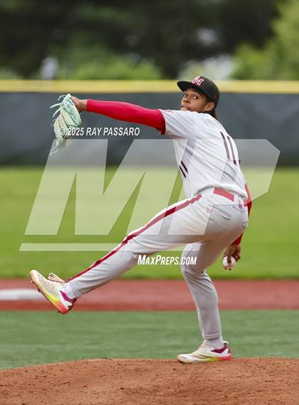 Thumbnail 2 in Patchogue-Medford vs Longwood (NYSPHSAA AAA Round 2) photogallery.