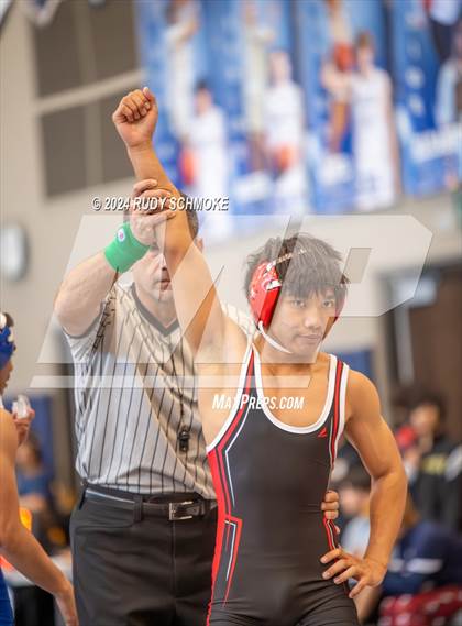 Thumbnail 2 in CIF SDS Boys Varsity Wrestling (Championship Round 1-2) photogallery.