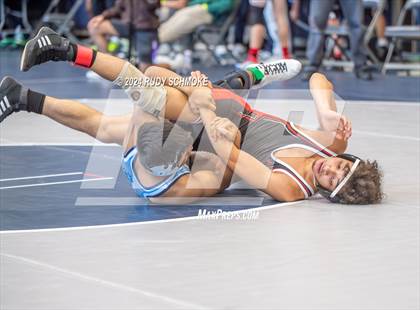Thumbnail 3 in CIF SDS Boys Varsity Wrestling (Championship Round 1-2) photogallery.