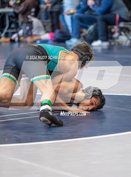 Thumbnail 2 in CIF SDS Boys Varsity Wrestling (Championship Round 1-2) photogallery.