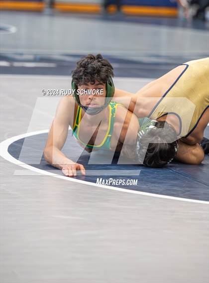 Thumbnail 2 in CIF SDS Boys Varsity Wrestling (Championship Round 1-2) photogallery.