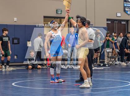 Thumbnail 1 in CIF SDS Boys Varsity Wrestling (Championship Round 1-2) photogallery.