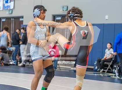 Thumbnail 3 in CIF SDS Boys Varsity Wrestling (Championship Round 1-2) photogallery.