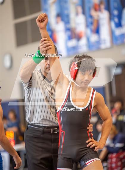 Thumbnail 1 in CIF SDS Boys Varsity Wrestling (Championship Round 1-2) photogallery.