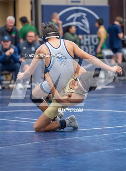 Thumbnail 3 in CIF SDS Boys Varsity Wrestling (Championship Round 1-2) photogallery.
