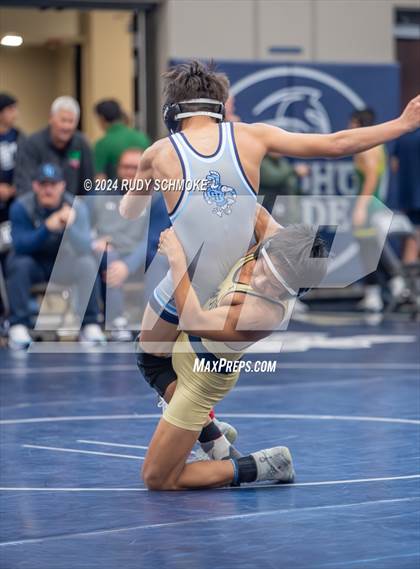 Thumbnail 2 in CIF SDS Boys Varsity Wrestling (Championship Round 1-2) photogallery.