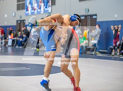 Thumbnail 2 in CIF SDS Boys Varsity Wrestling (Championship Round 1-2) photogallery.