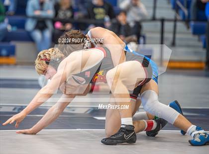 Thumbnail 3 in CIF SDS Boys Varsity Wrestling (Championship Round 1-2) photogallery.