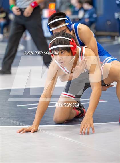Thumbnail 3 in CIF SDS Boys Varsity Wrestling (Championship Round 1-2) photogallery.