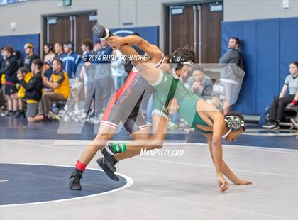 Thumbnail 2 in CIF SDS Boys Varsity Wrestling (Championship Round 1-2) photogallery.