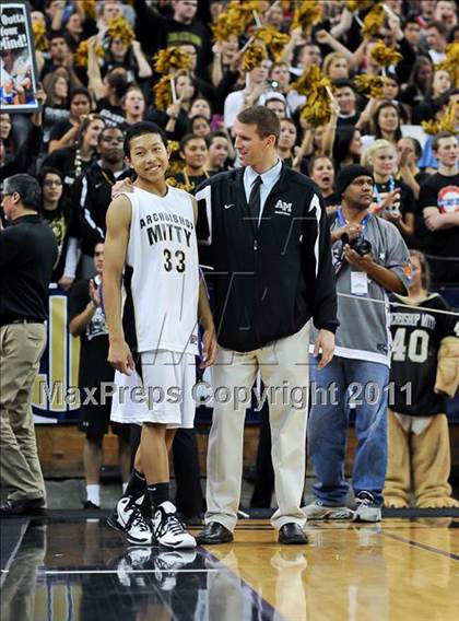 Thumbnail 2 in Archbishop Mitty vs. Summit (CIF State D2 Final) photogallery.