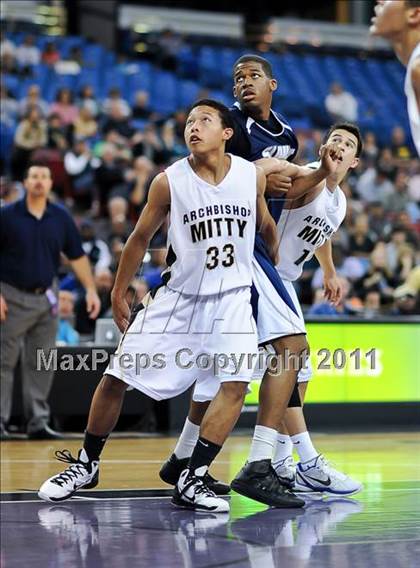 Thumbnail 1 in Archbishop Mitty vs. Summit (CIF State D2 Final) photogallery.