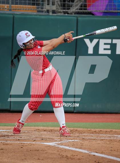 Thumbnail 2 in Grandview vs. Coahoma (UIL Softball 3A Final) photogallery.