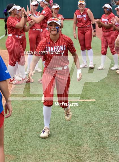 Thumbnail 2 in Grandview vs. Coahoma (UIL Softball 3A Final) photogallery.