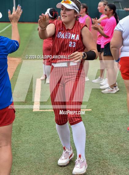 Thumbnail 2 in Grandview vs. Coahoma (UIL Softball 3A Final) photogallery.