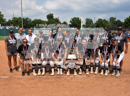 Thumbnail 2 in Grandview vs. Coahoma (UIL Softball 3A Final) photogallery.