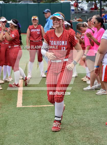 Thumbnail 1 in Grandview vs. Coahoma (UIL Softball 3A Final) photogallery.