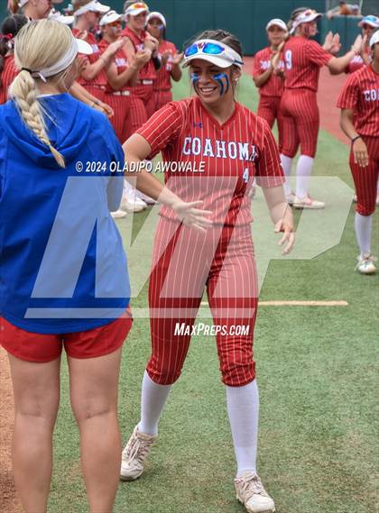 Thumbnail 1 in Grandview vs. Coahoma (UIL Softball 3A Final) photogallery.