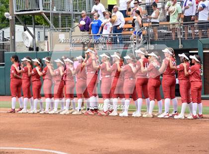 Thumbnail 1 in Grandview vs. Coahoma (UIL Softball 3A Final) photogallery.