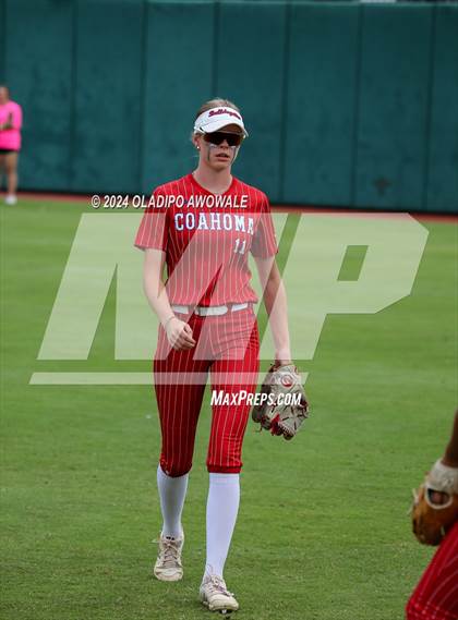 Thumbnail 1 in Grandview vs. Coahoma (UIL Softball 3A Final) photogallery.