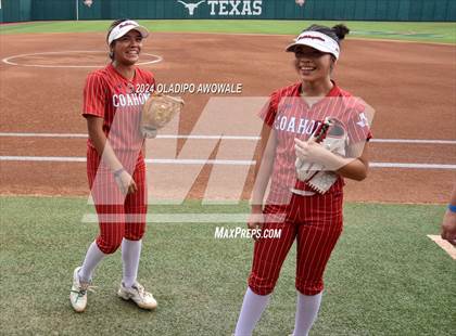 Thumbnail 2 in Grandview vs. Coahoma (UIL Softball 3A Final) photogallery.