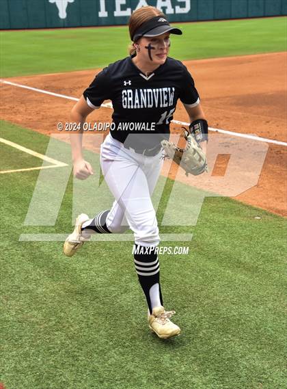 Thumbnail 1 in Grandview vs. Coahoma (UIL Softball 3A Final) photogallery.