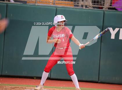 Thumbnail 3 in Grandview vs. Coahoma (UIL Softball 3A Final) photogallery.