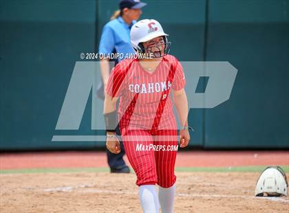 Thumbnail 2 in Grandview vs. Coahoma (UIL Softball 3A Final) photogallery.