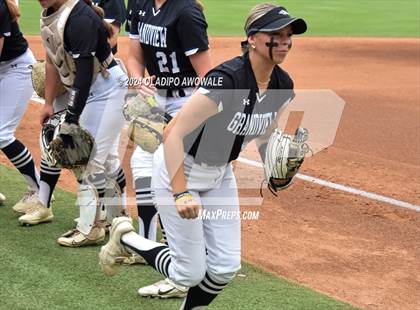 Thumbnail 3 in Grandview vs. Coahoma (UIL Softball 3A Final) photogallery.