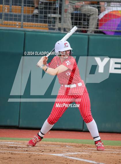 Thumbnail 3 in Grandview vs. Coahoma (UIL Softball 3A Final) photogallery.