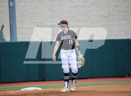 Thumbnail 1 in Grandview vs. Coahoma (UIL Softball 3A Final) photogallery.