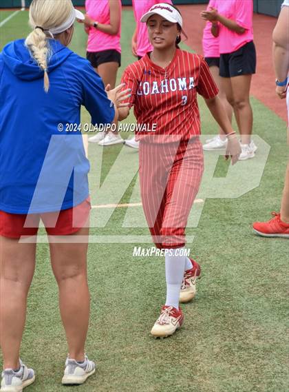 Thumbnail 1 in Grandview vs. Coahoma (UIL Softball 3A Final) photogallery.