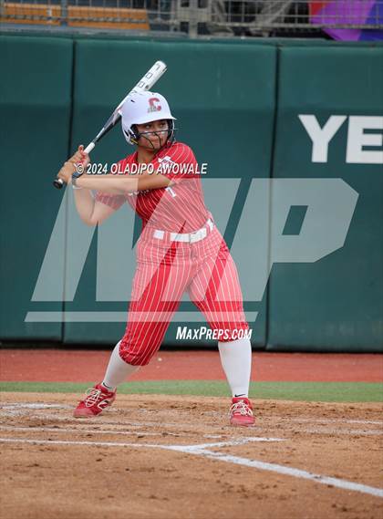 Thumbnail 3 in Grandview vs. Coahoma (UIL Softball 3A Final) photogallery.