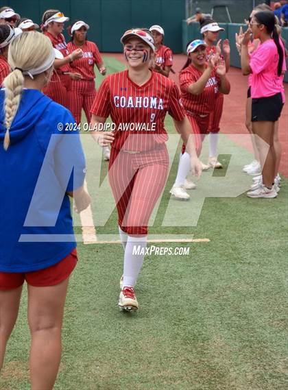 Thumbnail 2 in Grandview vs. Coahoma (UIL Softball 3A Final) photogallery.
