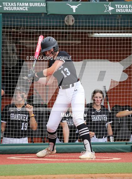Thumbnail 2 in Grandview vs. Coahoma (UIL Softball 3A Final) photogallery.