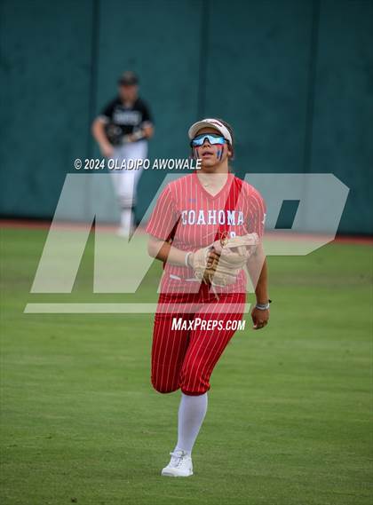 Thumbnail 2 in Grandview vs. Coahoma (UIL Softball 3A Final) photogallery.