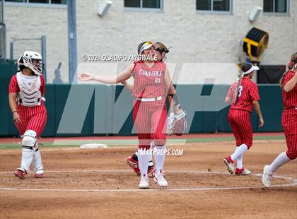 Thumbnail 3 in Grandview vs. Coahoma (UIL Softball 3A Final) photogallery.