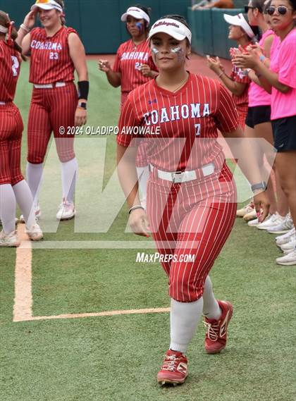 Thumbnail 3 in Grandview vs. Coahoma (UIL Softball 3A Final) photogallery.