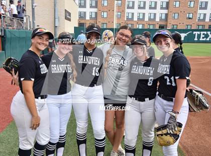 Thumbnail 1 in Grandview vs. Coahoma (UIL Softball 3A Final) photogallery.